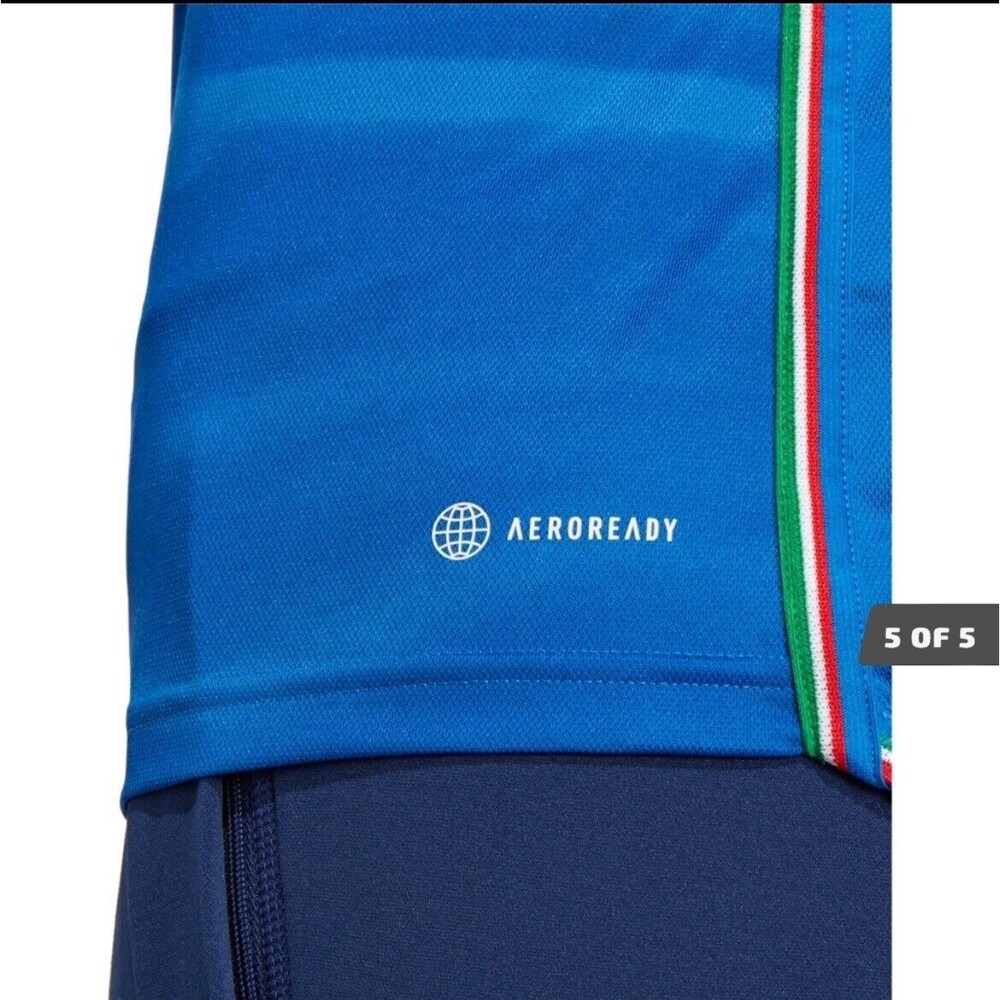 adidas Italy Women's Home Jersey Size Medium Brand New With Tags - Picture 6 of 6